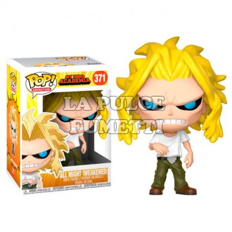 MY HERO ACADEMIA : ALL MIGHT ( WEAKENED )- VINYL FIGURE #  371 - POP FUNKO 